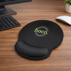 Mouse Pad Ergonómico HOCO con Apoya Muñeca de Gel Antideslizante